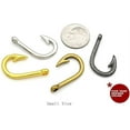 thumbnail image 3 of CRAFTME STUDIO Fish Hook Charm Pendants for Necklace, Bracelet and Key Chain Jewelry Making, 10 PCS (Small Silver), 3 of 6