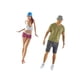 thumbnail image 4 of Figuras de hombre y mujer, accesorios de figuras de Diorama, pareja de figuras en miniatura para arquitectura, modelo de jardín de hadas, 2 uds., 1/64, 4 of 9