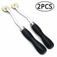 thumbnail image 1 of 2PCS Needle Point Tracing Wheel, 4mm Leather Paper ClothSewing Overstitch Wheel Tool, 1 of 7