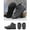 Dark Gray, variant on Women Shoes Fall/Winter Plush Waterproof Snow Warmth Breathability High-top Casual Cotton Couples Shoes Boots for Women 2023 on Clearance