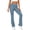 Light Blue, variant on High Waist Flared Yoga Pants for Women with Pockets Lifting Stretchy Crossover Waisted Slim Fit Flare Leggings for Running Workout Athletic Sports Light Green S