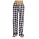 thumbnail image 2 of Pantalones de pijama Augper para mujer, cómodos, a cuadros, con bolsillos y cordón de algodón., 2 of 7