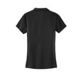 thumbnail image 6 of Port Authority Ladies Diamond Jacquard Polo-XS (Black), 6 of 6