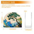 thumbnail image 4 of Yayeee Napkin Holder for Table Kitchen Paper Tissue Organization, Large Pine Tree, 4 of 8