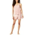 thumbnail image 4 of Lucky Brand Women's 4 Piece Pajama Set, Tee, Tank, Short, & Pant, 4 of 5