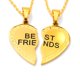 thumbnail image 1 of 2 Cadenas Con Dije Corazon Best Friends Color Dorado Genérico Best Friend, 1 of 3
