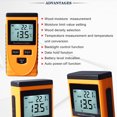 thumbnail image 4 of Wood Moisture Meter, Multifunction Pinless Pinless Moisture Meter Induction Type  for Firewood, 4 of 7