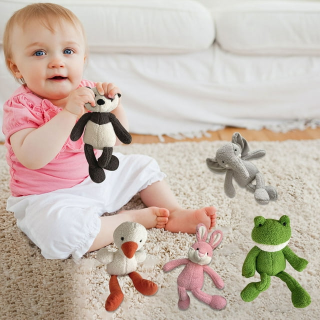 Muñeca de peluche de algodón de 35 cm con patas largas - Suave, tierna y cómoda - Peluche adorable - Tela que perdona
