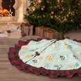 thumbnail image 5 of Kdxio Different Breeds of Dogs Print Christmas Tree Skirt Christmas Xmas Tree Skirts Mat for New Year Holiday Christmas Party Decorations-48", 5 of 6