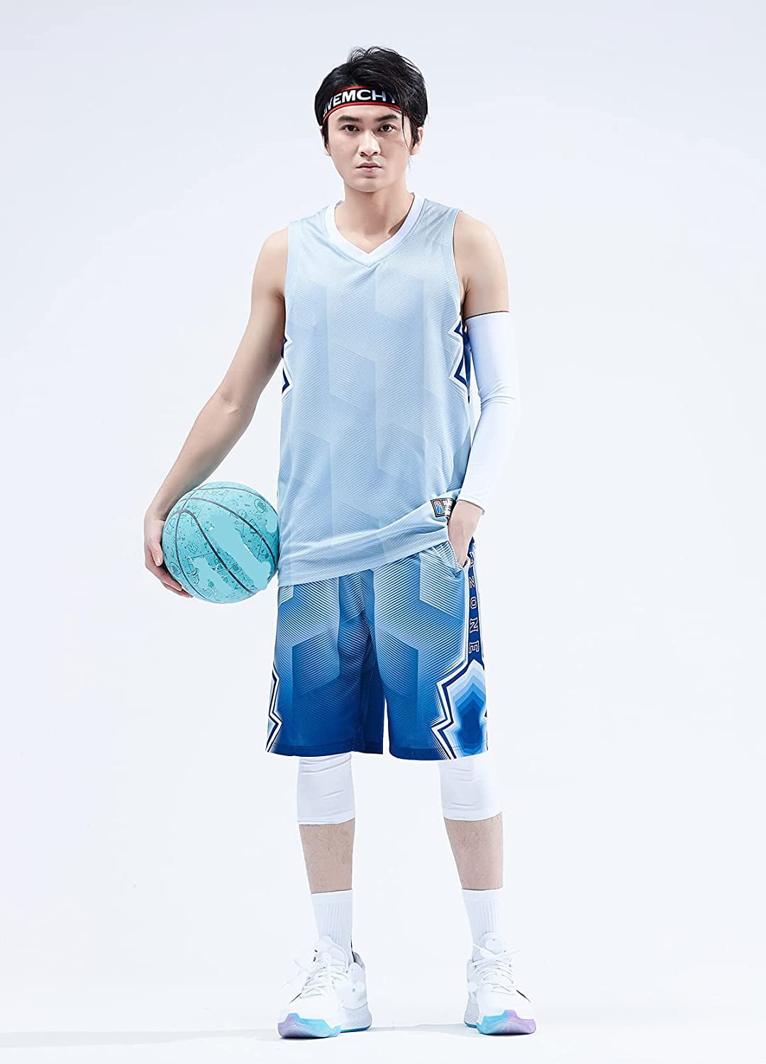 Men's Basketball Uniform Jersey & Shorts Z120110121