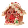 thumbnail image 2 of Escena Colgante de Navidad Sunnimix Light Up Cottage Estilo E, 2 of 7