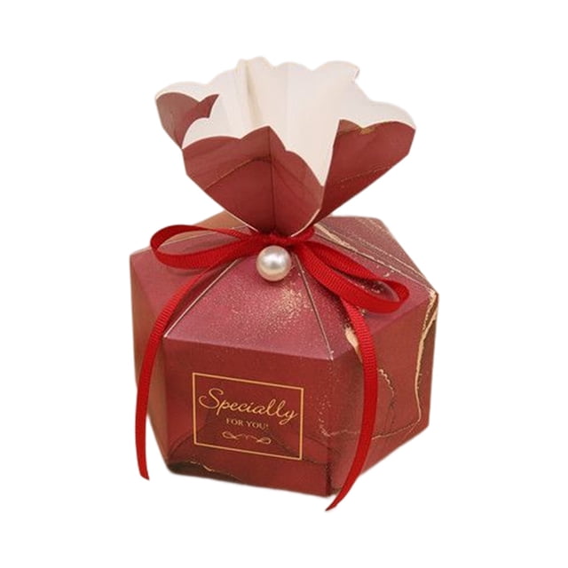 Caja de papel para dulces de boda, cajas de regalo para recuerdo de fiesta, caja de almacenamiento de embalaje de regalo de azúcar de Chocolate, Almacenamiento y organización del hogar tipo 3 Bewildely HA081871-03
