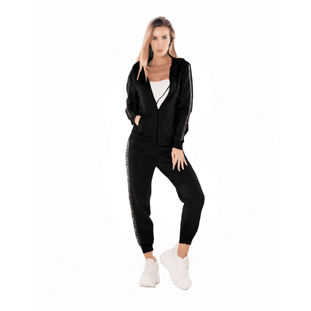 Conjunto Mujer Térmico Pant Y Sudadera Capucha Set De Pants