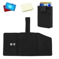thumbnail image 4 of Cartera Con Tarjetero, Tarjetero Minimalista De Cuero De Gran Capacidad Multifunción Para La Vida Diaria, 4 of 8