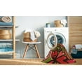 thumbnail image 2 of Ahgly Company Machine Washable Indoor Rectangle Transitional Light Brown Area Rugs, 5' x 8', 2 of 7
