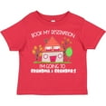 thumbnail image 3 of Inktastic Book My Reservation I'm Going to Grandma and Grandpa's Boys or Girls Toddler T-Shirt, 3 of 5