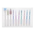 thumbnail image 2 of Cabezal para pulir uñas BuyWeek 10 piezas acero de tungsteno, 2 of 14