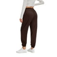 thumbnail image 3 of SWQZVT Women's Cargo Sweatpants with Pockets High Waisted Jogging Pants Drawstring Athletic Joggers Fall Trousers, 3 of 7