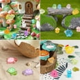 thumbnail image 6 of 107PCS Glow In The Dark Mini Resin Animal Figurines, Luminous Indoor & Outdoor Decorations for Garden Decor, Aquarium Displays, Fairy Tale Miniature Landscapes, Potted Plants, Hide & Seek Play, 6 of 7