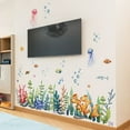 thumbnail image 5 of Ocean Fish Wall Decals Under The Sea Life Animals Wall Stickers DIY Removable Waterproof Peel and Stick Boys Kids Nursery Bedroom Living Room Bathroom Art Decor, 5 of 8