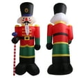 thumbnail image 1 of Soldado Navideño inflable de 2,4 m, Fibra de Poliéster, Impermeable, Reutilizable, Fácil de Construir, Múltiples Ocasases, Forma única, DecretoNón, 1 of 7