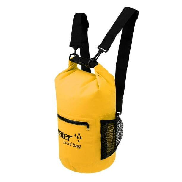 Bolsa Seca De A Prueba De Agua: Mochi Con Bolsa De Compresión Mantiene Seco Para Kayak, Pya, Navegación, Senderismo, Viajes, Camp - 10L Sunnimix Mochila seca a prueba de agua