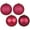 Berry Red, variant on Vickerman 1" Copper 4-Finish Plastic Ball Ornament Assortment, 2 Boxes of 18