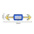 thumbnail image 3 of Luz trasera LED para bicicleta Luz trasera de advertencia recargable ligera (Azul), 3 of 6