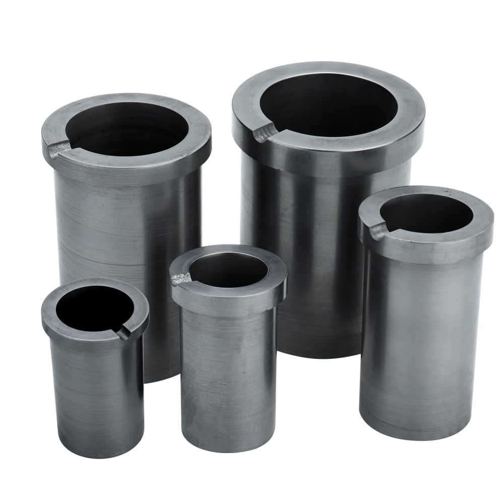 Casting Clay Graphite Crucibles with Paint Surface Furnace Graphite Crucibles 