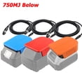 thumbnail image 2 of Para de*walt Batería de 20V para Daiwa/para Shimano 14.4V Tanacom 750 500 300 Seaborg 750MJ Carrete Eléctrico de Pesca, 2 of 9