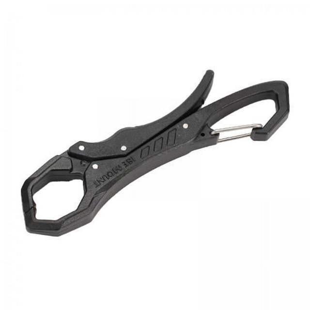 4 Pinzas De Pescado, Práctico Accesorio De Equipo De Pesca, Pinza De Pesca Portátil Para Hombres, Color Negro