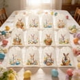 thumbnail image 6 of Easter Drawstring Treat Bag Set Of 12 Bunny Ears Design Candy Tote For Egg Hunt Party Favors Spring Home Decoration 4X5 Inch, 6 of 9