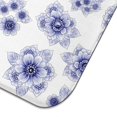 thumbnail image 5 of Pioneer Flower Floral Print Pattern Kitchen Dish Drying Mat 1 Pack, Ultra Absorbent Microfiber Drainer Mat, 16"x18", 5 of 6