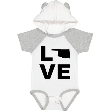 

Inktastic Love Oklahoma Gift Baby Boy or Baby Girl Bodysuit