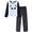 Black Panda, variant on MyFav Women's Christmas Pajama Set Long-Sleeve Sleepwear Set Warm Cute Plus Size Loungewear with Adjustable Waistband,XS-3XL