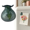 thumbnail image 3 of 1 Pcs Mini Vase Magnet for Fridge, Cute Tiny Magnetic Glass Vases Refrigerator Accessories, Real Flowers Pot Magnet, Funny Aesthetic Plant Pot Locker Office Kitchen Decoration, 3 of 5