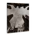 thumbnail image 3 of Stupell Industries Chicago Skyline Worm's Eye View Canvas Wall Art design by Nathan Larson, 48 x 36, 3 of 7