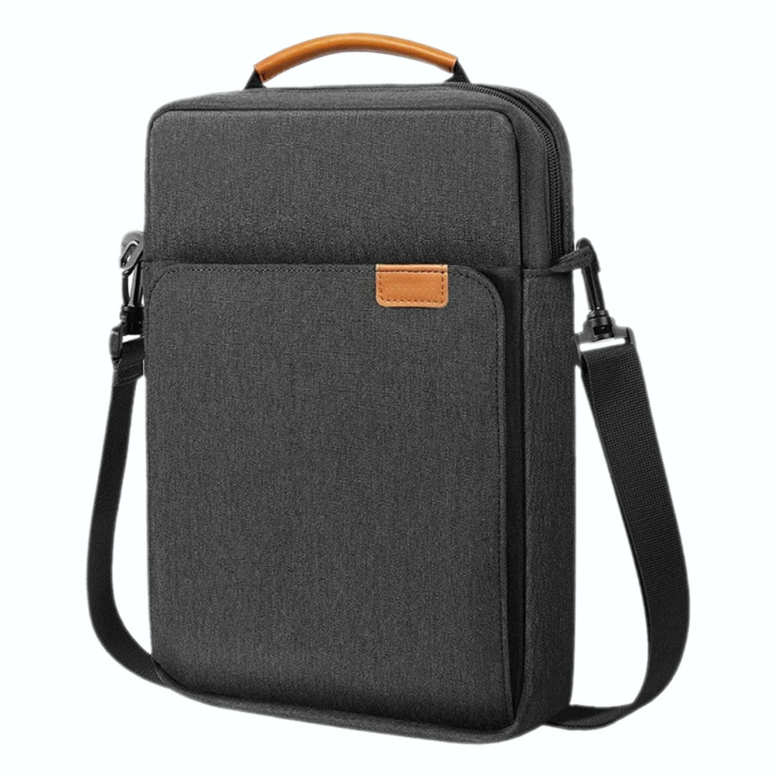 Clearance! Yxwen Student Messenger Handbag Black 13.3 Inch Portable Tablet Case Storage Laptop Shoulder Bag for Tab Student Business Messenge Crossbody Handbag