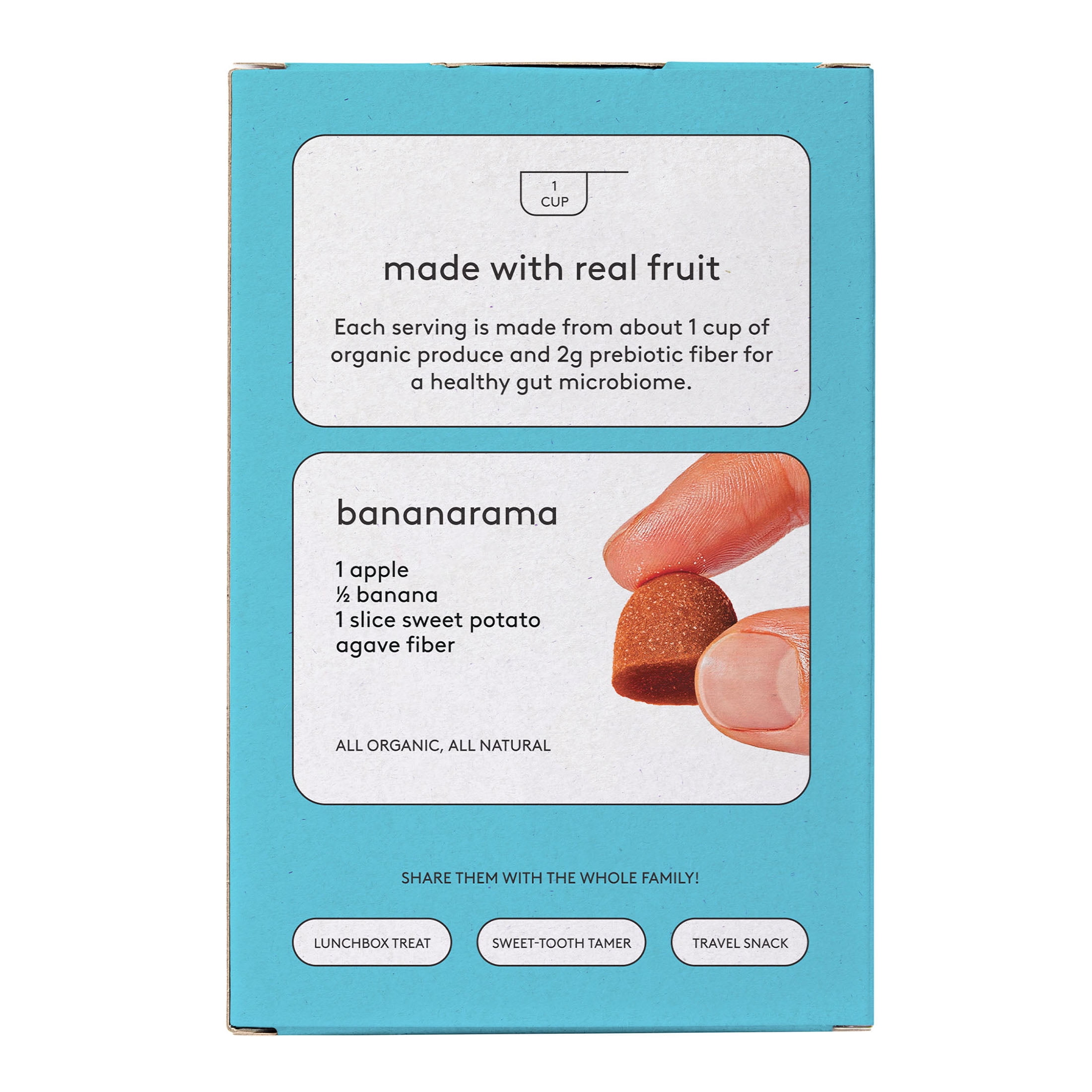 Kencko Bananarama Organic Fruit Snacks, 3.5oz, 5 Pack