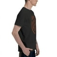 thumbnail image 3 of Burger King Logo Men'S Basic Short Sleeve T-Shirt Vogue Black Small, 3 of 8