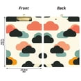thumbnail image 5 of FORMRS Acrylic Clipboard with Low Profile Clip Standard A4 Letter Size, 12.5" x 9", Simple Clouds, 5 of 8