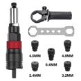 thumbnail image 5 of 2.4-6.4mm Electric Rivet Nut Adapter Automatic Riveting Nail Cordless Riveting Tools with Wrench and Handle, 5 of 5