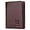 Brown, variant on BULLCAPTAIN Large Capacity RFID Blocking Genuine Leather Wallet Black QB-027