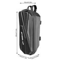 thumbnail image 4 of mmirethe Electric Scooter Bag Rainproof 2L 3L Storage Holder Frame Front Capacity Universal EVA Hard Shell Bags for Cycling, 4 of 6