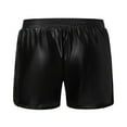thumbnail image 3 of Munlar Mens Shorts,Men's spring and summer pure casual leather pants with short straps, 3 of 5