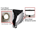 thumbnail image 2 of Muka Housse de Vélo d'Extérieur avec Trou de Verrouillage Sac de Rangement Argent TG, 2 of 4