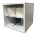 thumbnail image 4 of Buro Flotante Baño Mdf Anti Humedad Bocina Negro, 4 of 6