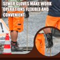 thumbnail image 3 of Guantes de protección Teenyou de PVC, antideslizantes, impermeables, 10 pulgadas, 4 pares, 3 of 6