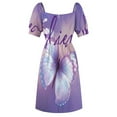 thumbnail image 6 of Believe ~ Purple Pastel Butterfly Sleeveless Dress dress summer 2024 women luxury woman party dress evening dresses luxury 2024, 6 of 7