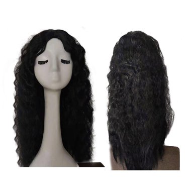 Fridja Perruque en Dentelle 24 Pieds Cheveux Bouclés Perruque Humaine 360 Antiadhésive Perruque avant en Dentelle